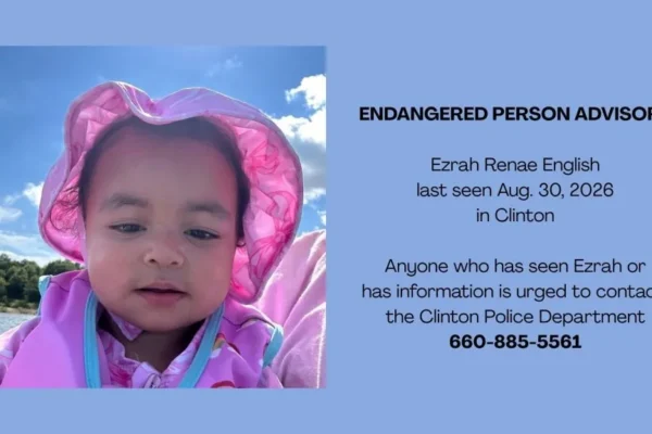 Clinton Police Issue Endangered Person Advisory for 1-Year-Old Ezrah English After Reported Unauthorized Removal From Guardian’s Home in a White Lincoln MKZ