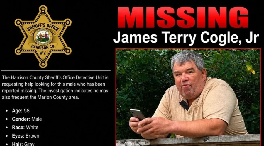 Deputies search for missing man in Harrison County, West Virginia