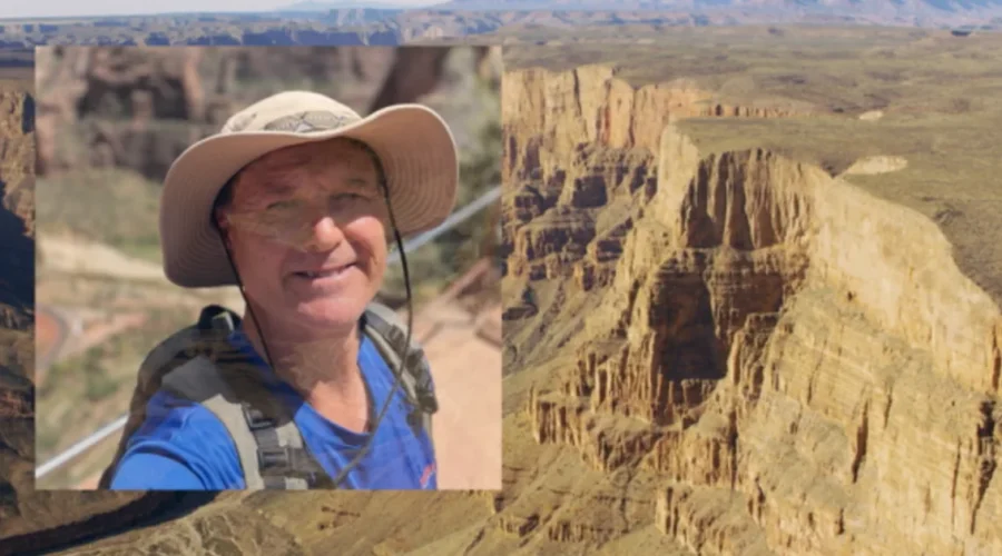 Rescue crews search the Grand Canyon South Rim after flash flooding and a missing hiker case