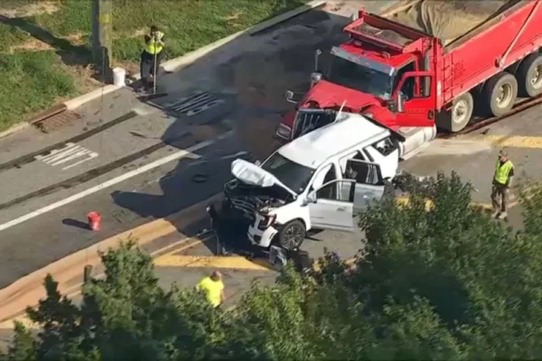 Fourteen Hurt After School Bus, Dump Truck and Two Cars Crash on North Tuckahoe Road in Williamstown, Sending Elementary Students to New Jersey Hospitals